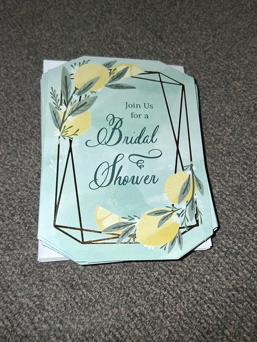 Bridal Shower Invitations 24 Pack